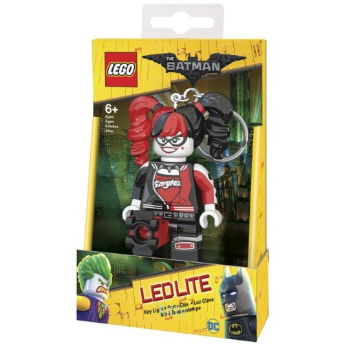 Lego Key Light DC Harley Quinn & Joker // Key chain // Marvel