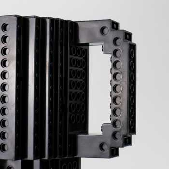 Gelas Mug Model Balok Susun Puzzle LEGO Build-On Brick Toy Cup 350 ml / Gelas Anak Mainan Balok Brick Food Grade Gelas Minum Unik Lucu Seru Bagus Aman Murah Berkualitas / Gelas Glass Lego Cangkir Minum Anak Minuman Susu Kopi Teh Hangat Minuman Dingin