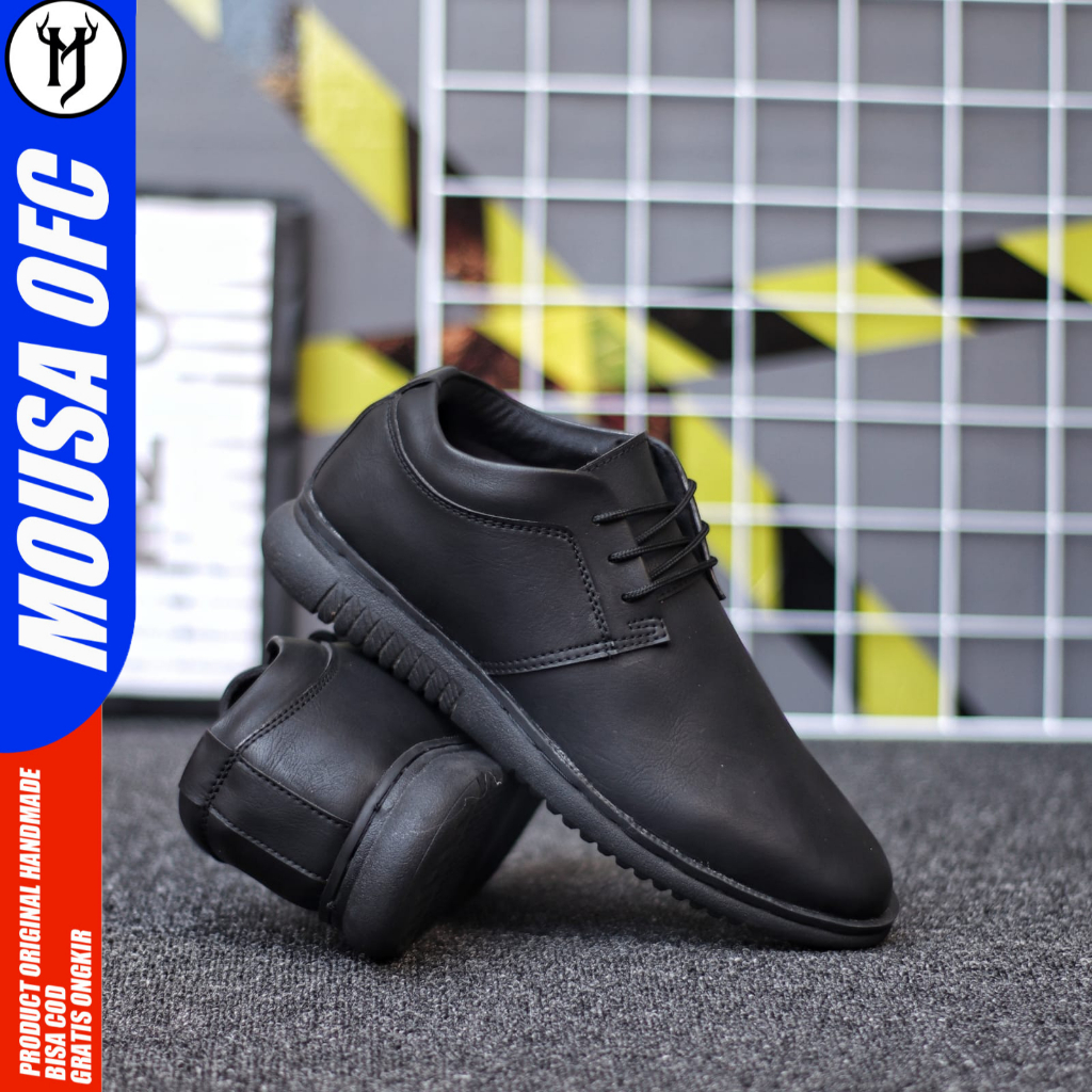 Sepatu Formal Pantofel Oxford Hitam Pria