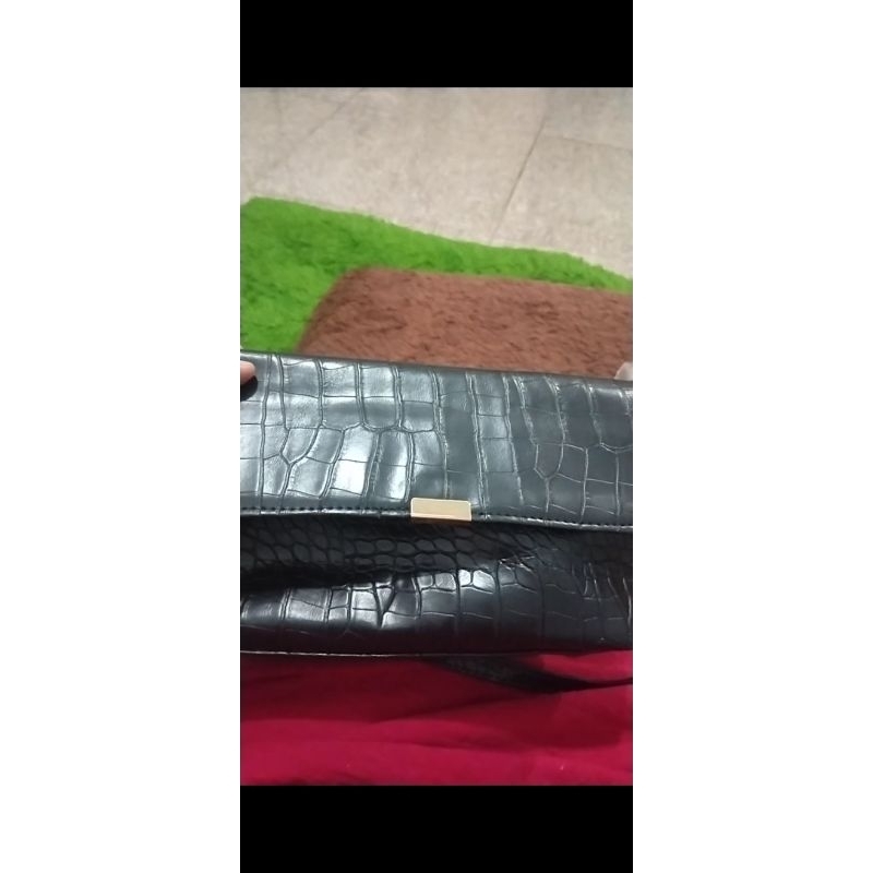 tas croco preloved