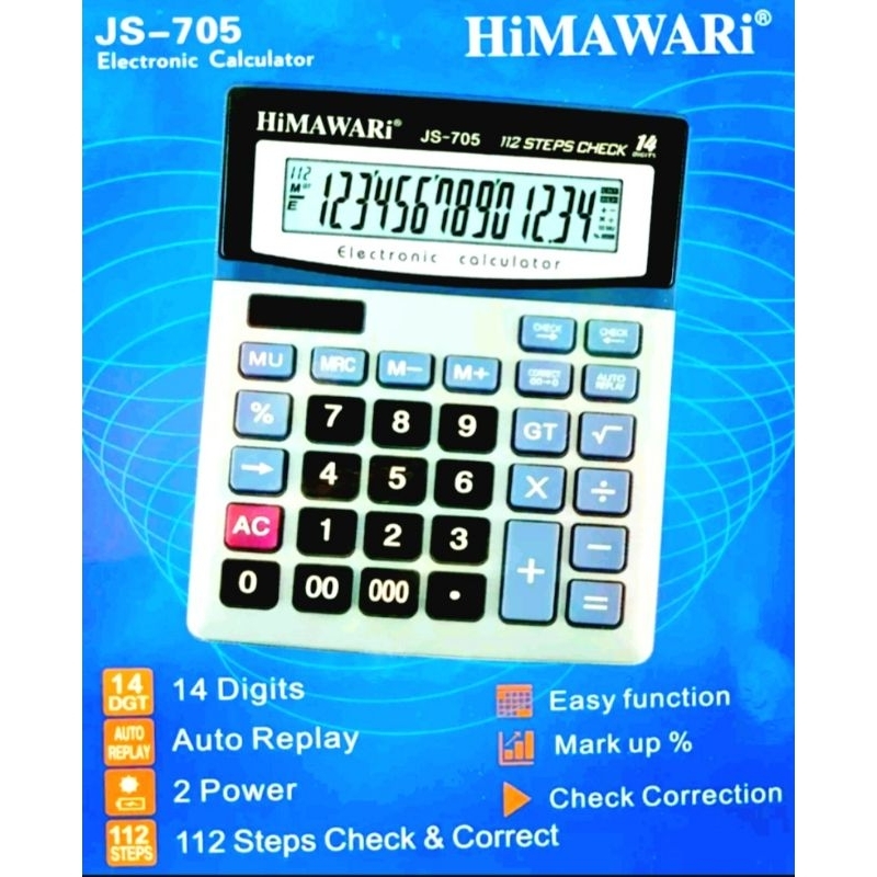 

Kalkulator / Calculator JS 705 Himawari