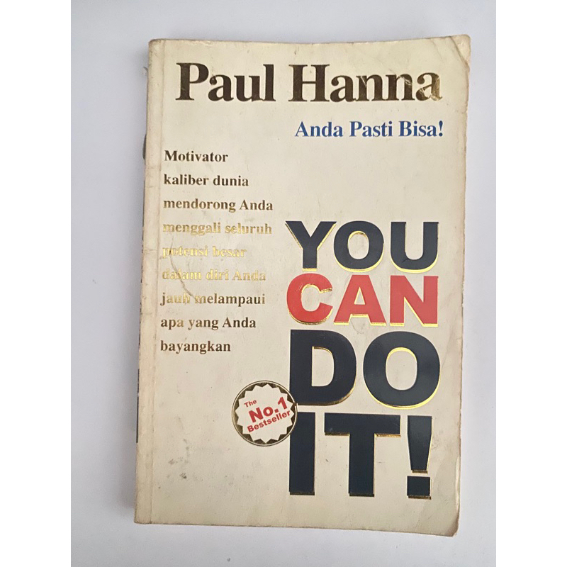 Buku You can do it | Paul Hanna Original Preloved