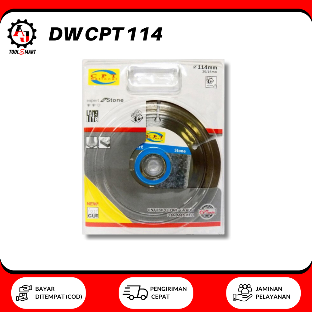 Diamond Wheel DW CPT 114MM CPT National Pisau Potong Keramik Granit Marmer