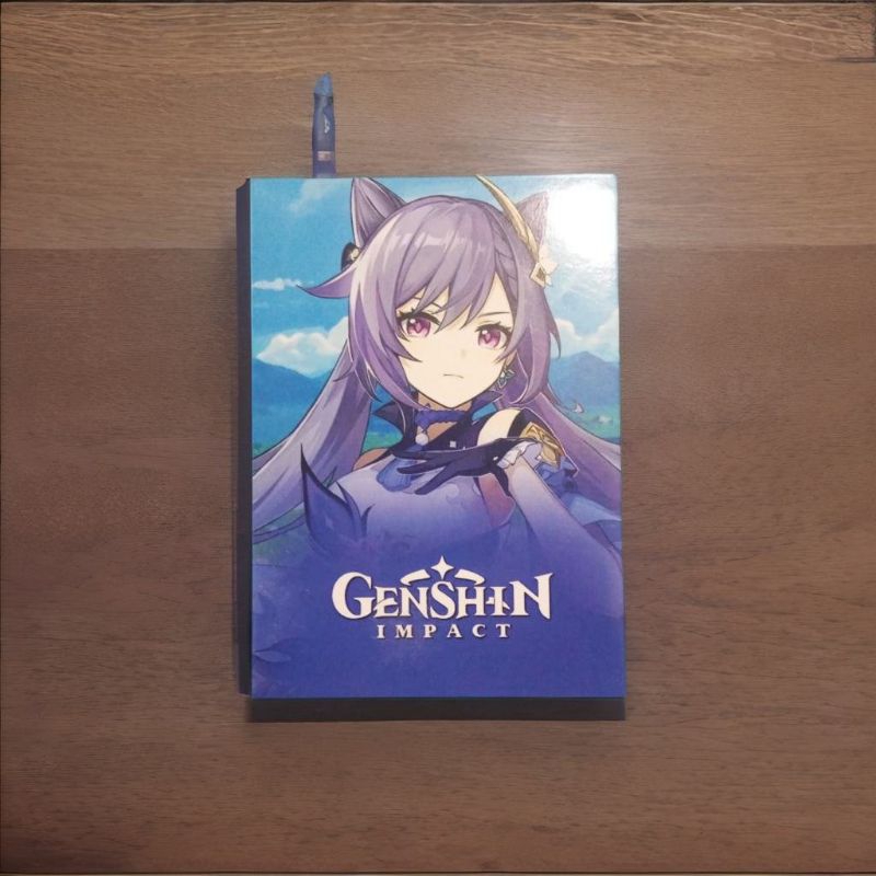 

Genshin Impact-Themed Notebook - Ukuran A6, Isi 50 Lembar