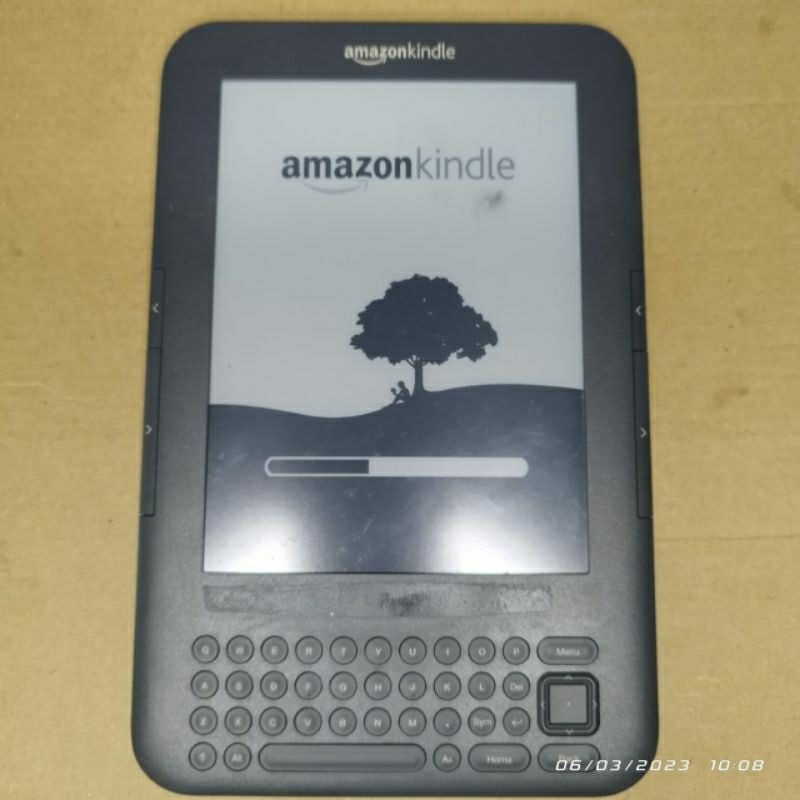 ebook amazon kindle gen 3 keyboard kondisi mati