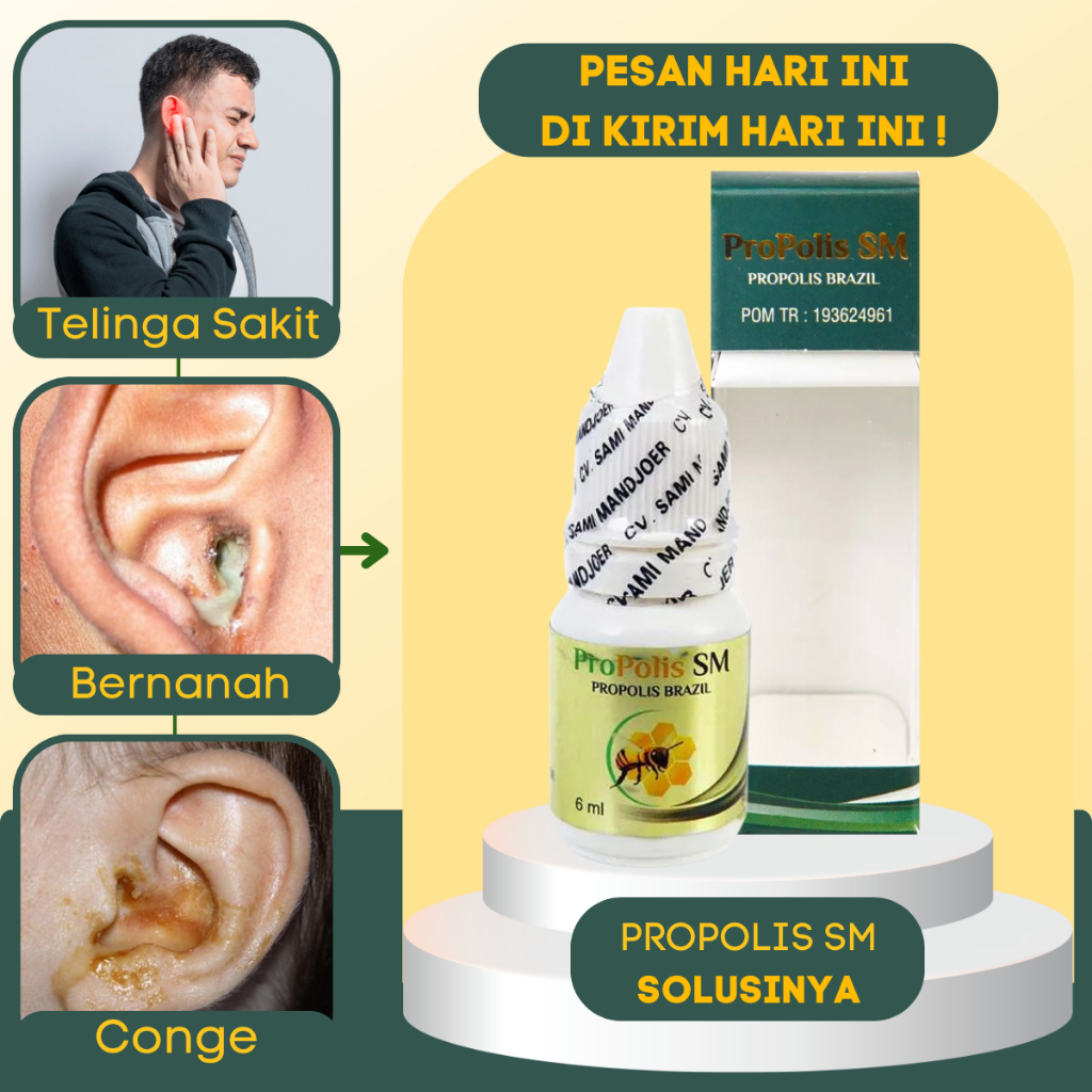 Obat Tetes Herbal Masalah Telinga | Obat Tetes Telinga Congek | Curek | Obat Telinga Bernanah | Teli