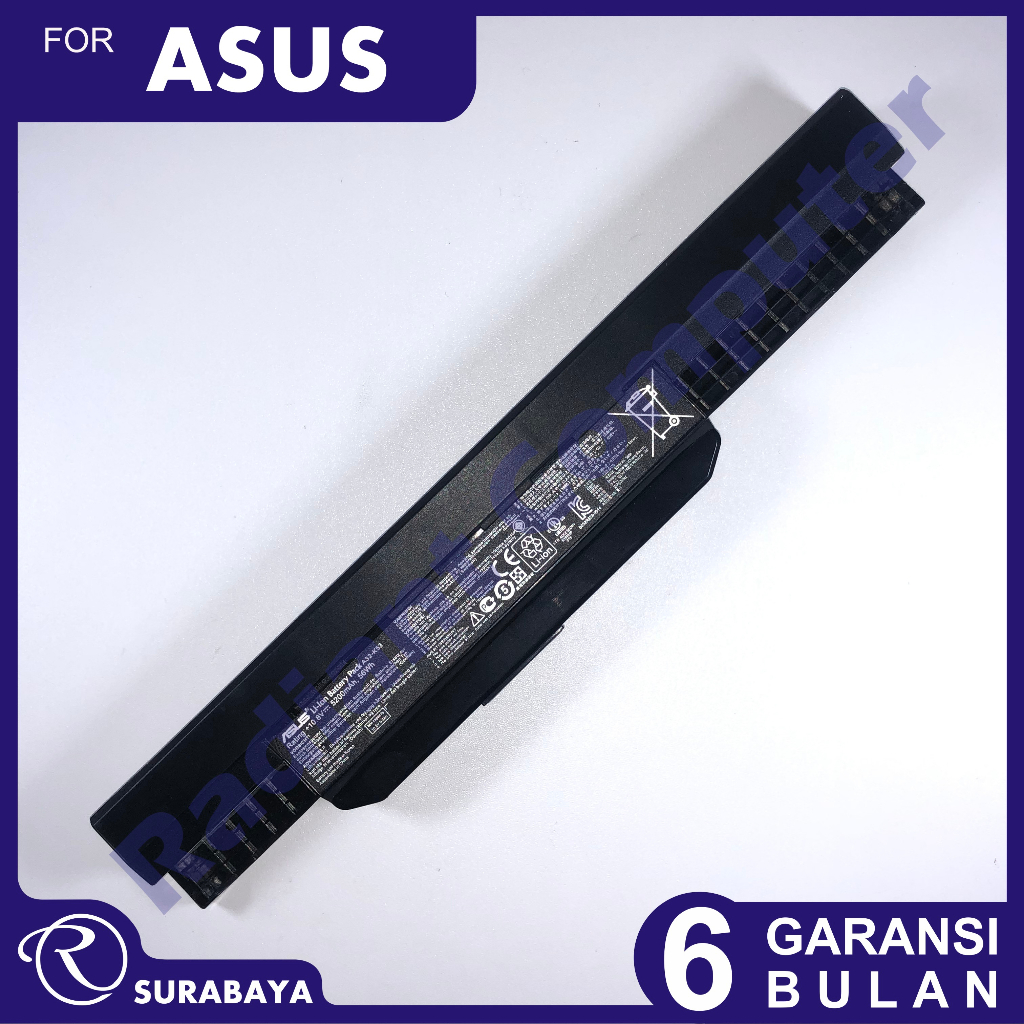 Baterai Asus A43 A43S A44H K43U X44 X44C X44H X44L X53 X53A X54 A32-K53