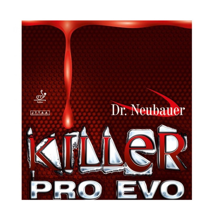 Karet Bat Tenis Meja Dr. Neubauer Killer Pro Evo Bintik Pendek