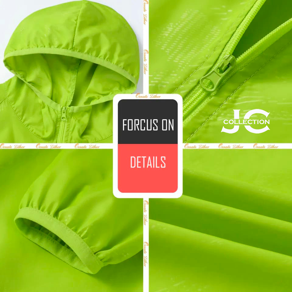 Jaket Olahraga UV Sport Jaket Trendy UNISEX 3XL-4XL / Outer Olahraga JCCollections