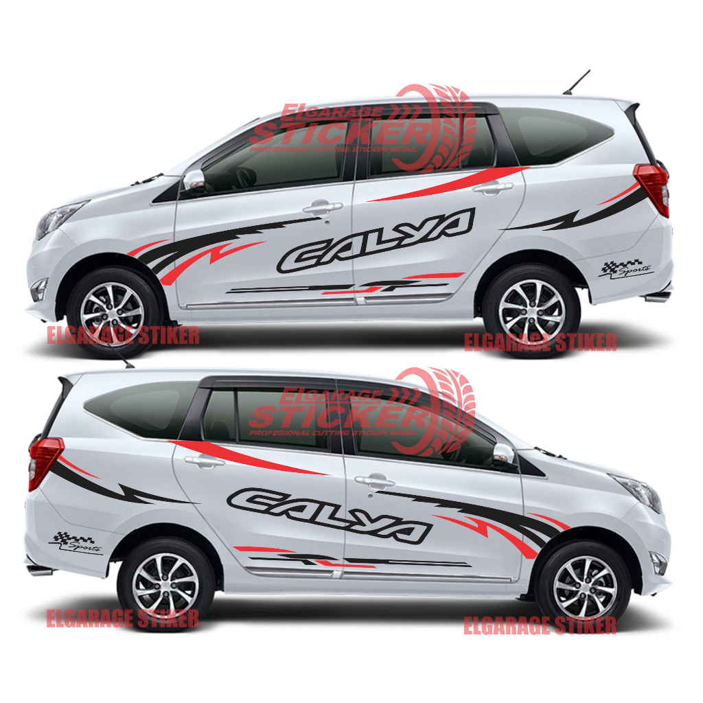STIKER MOBIL CALYA CUTTING STIKER STRIPING BODY SAMPING ALL MOBIL CALYA