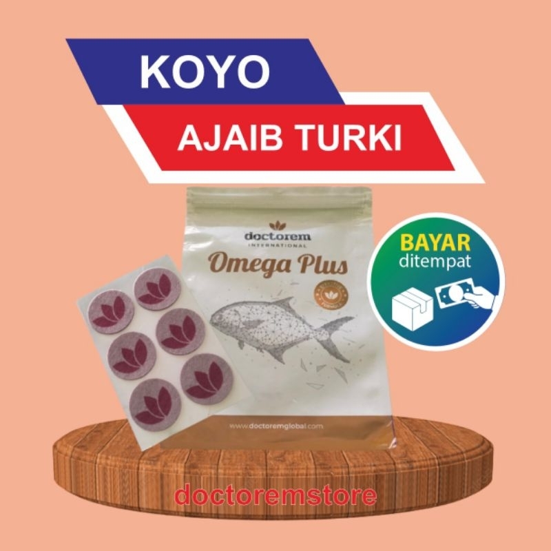 Doctorem Original Koyo Turki Omega Plus (isi 30 pcs/Pack)