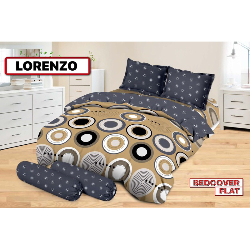 BEDCOVER FLAT BONITA EMILIA UK 180*200 CM TERLARIS