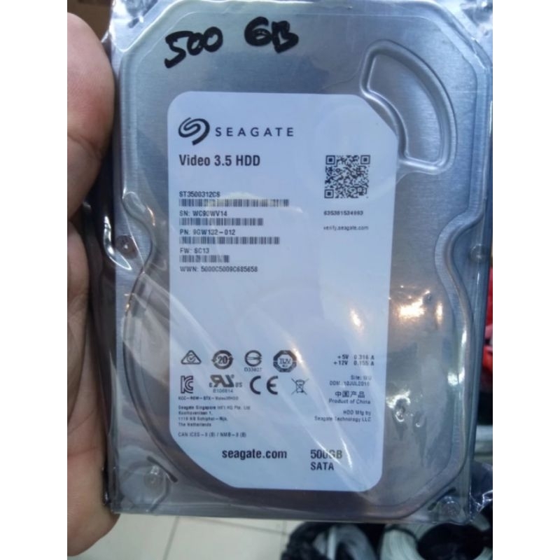 harrdisk 500 gb / harrdisk rekaman cctv garansi 1 tahun