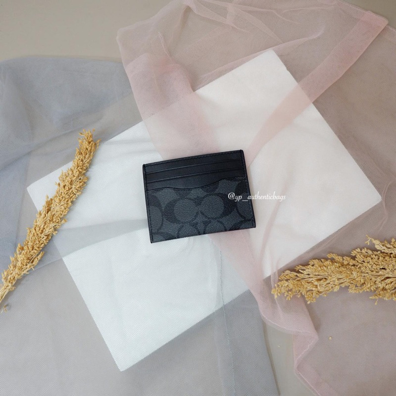 COACH CARD CASE SIGNATURE