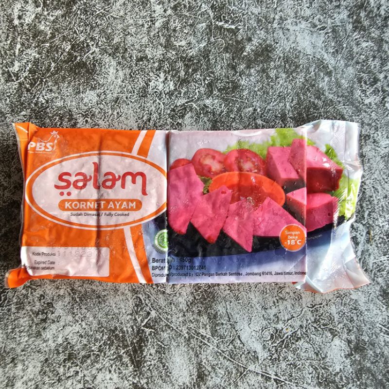 

Salam kornet ayam 450gr