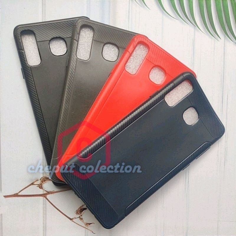 Case Matte Fiber wings Samsung Galaxy A8 Star / A9 Star CasingbAnticrack Bening Random