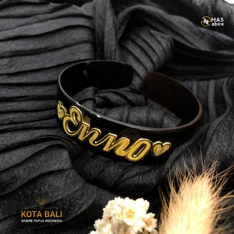 Gelang Custom Nama Sendiri emas 5 Gram
