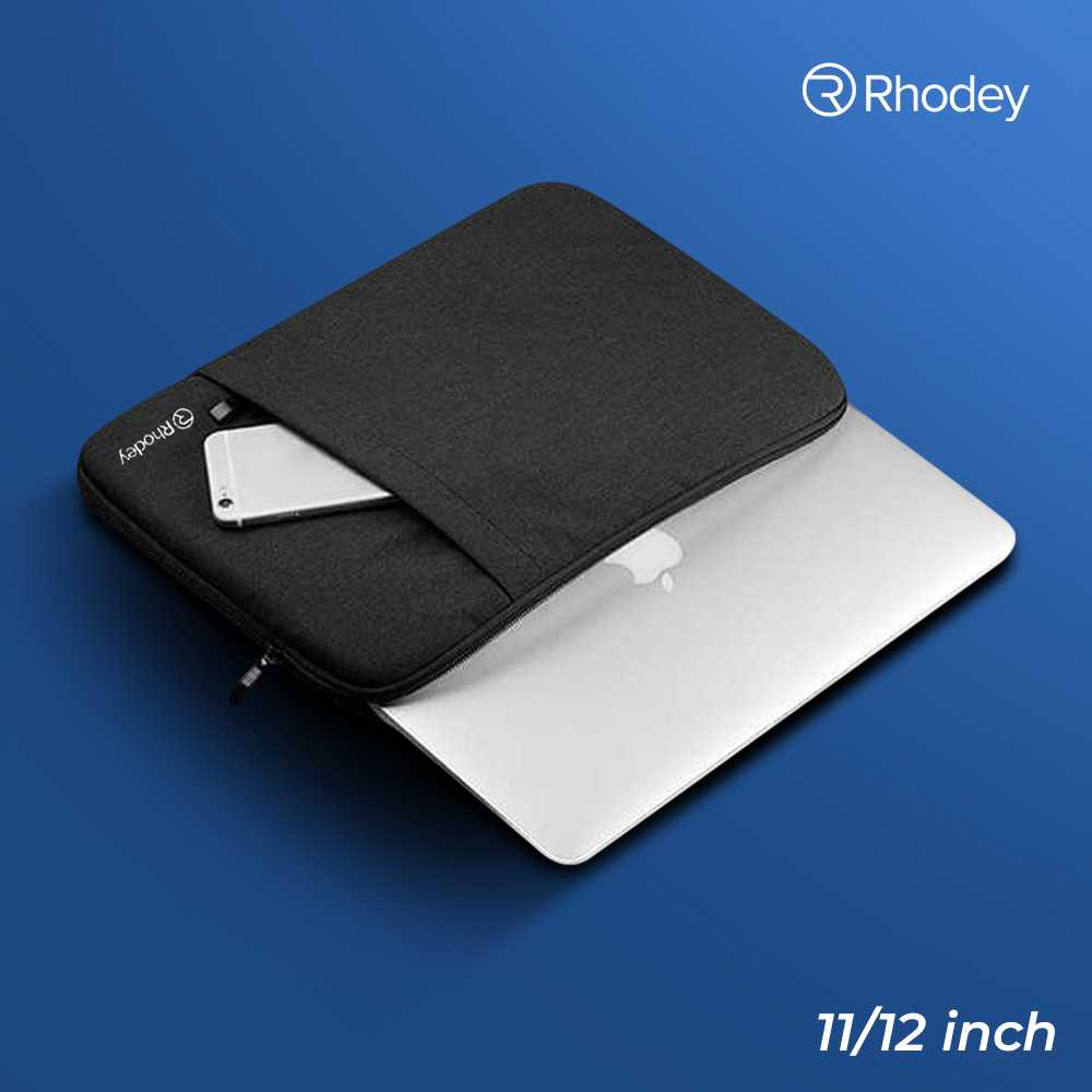 Tas Laptop Soft Sleeve Case 11''/12'' 13&quot; 15 Inch 15'6 inch / Rhodey Sleeve Case Untuk Laptop Bisa Untuk smartphone, charger, dompet dan barang lainnya ke kantung ini