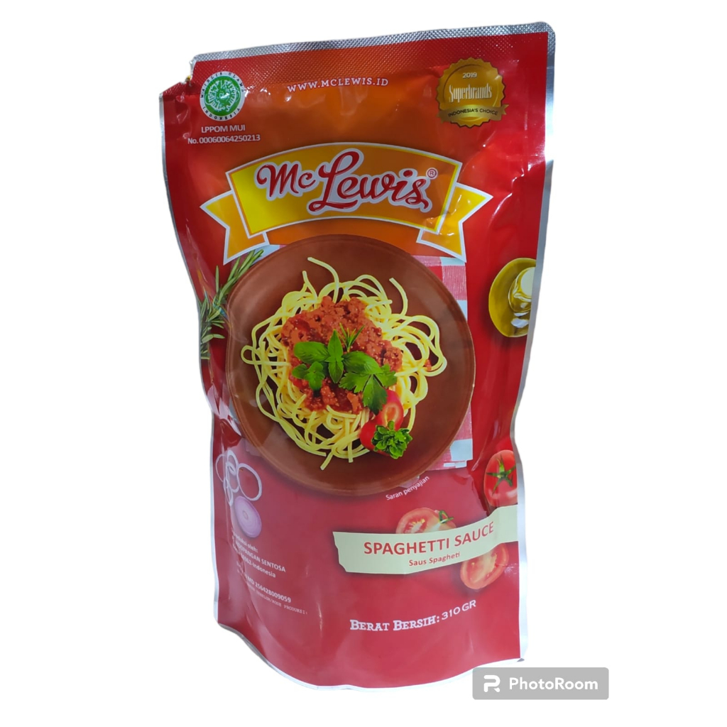 

Saus Spageti SPAGHETTI SAUCE MC LEWIS 310 gr