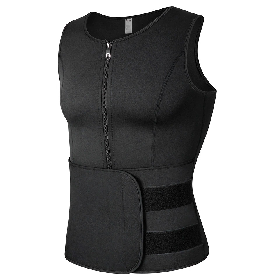 Korset Pembentuk Badan Pria Shaper Corset Vest Single Velcro XL