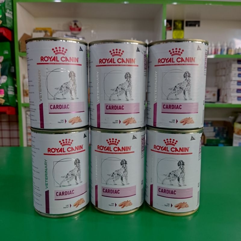 Royal Canin Wetfood Cardiac Dog 410g - makanan kaleng anjing