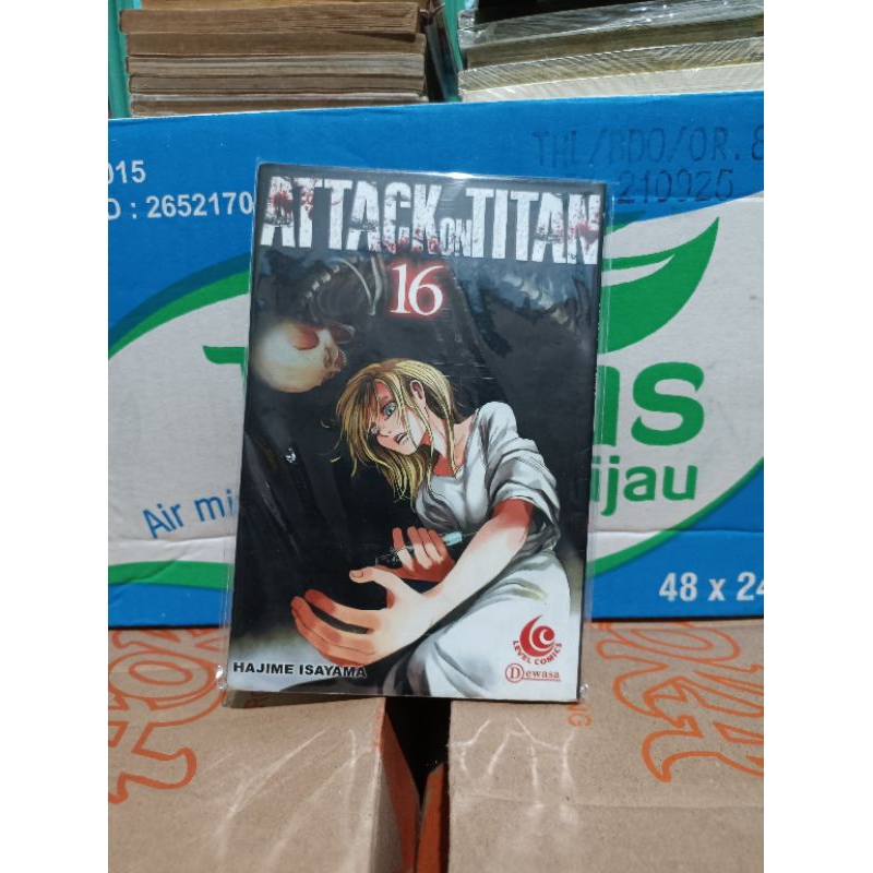 Komik attack on Titan 16 / komik attack on Titan vol 16
