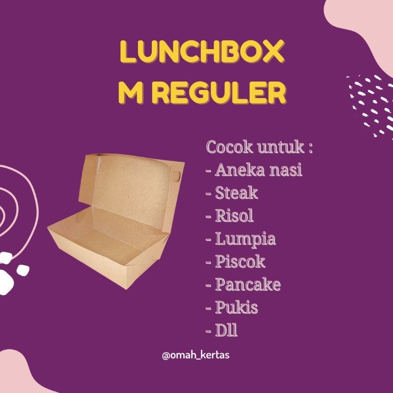 Lunchbox M Reguler (LB.01)