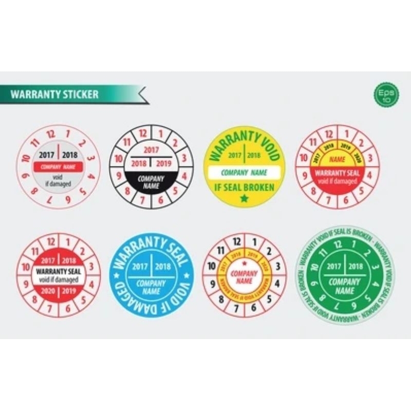 

stiker warranty (free design)