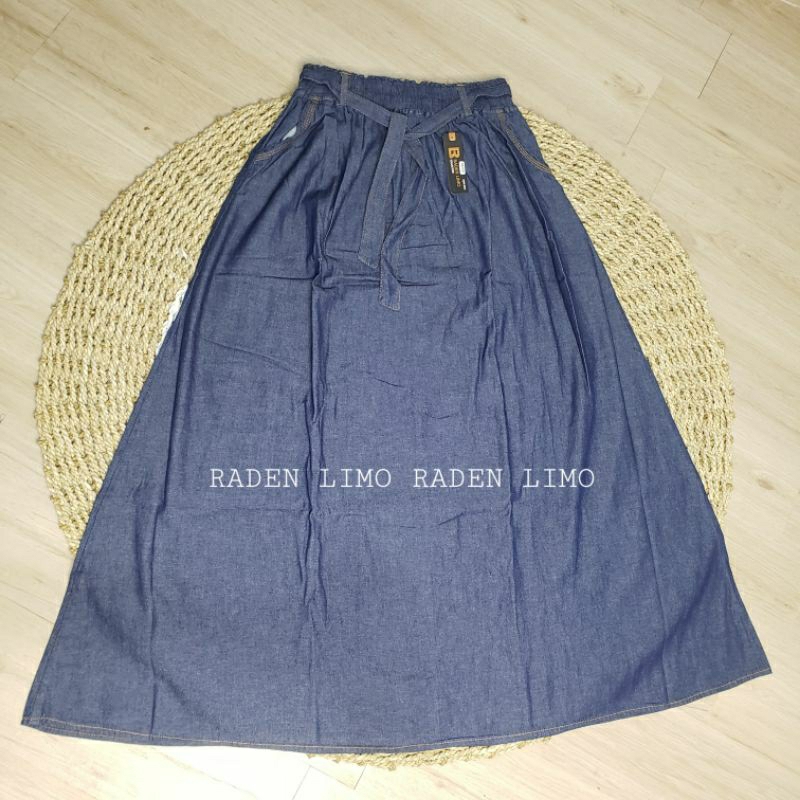 ROK JEANS PANJANG JUMBO MODEL LINE A