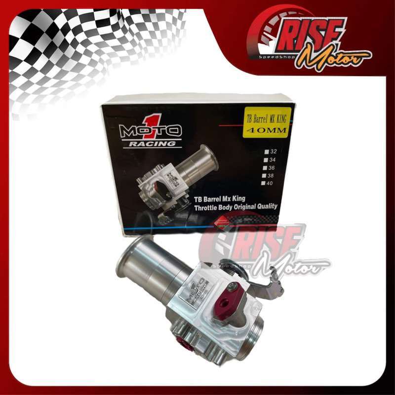 THROTTLE BODY MOTO 1 BARREL MX KING 40 MM