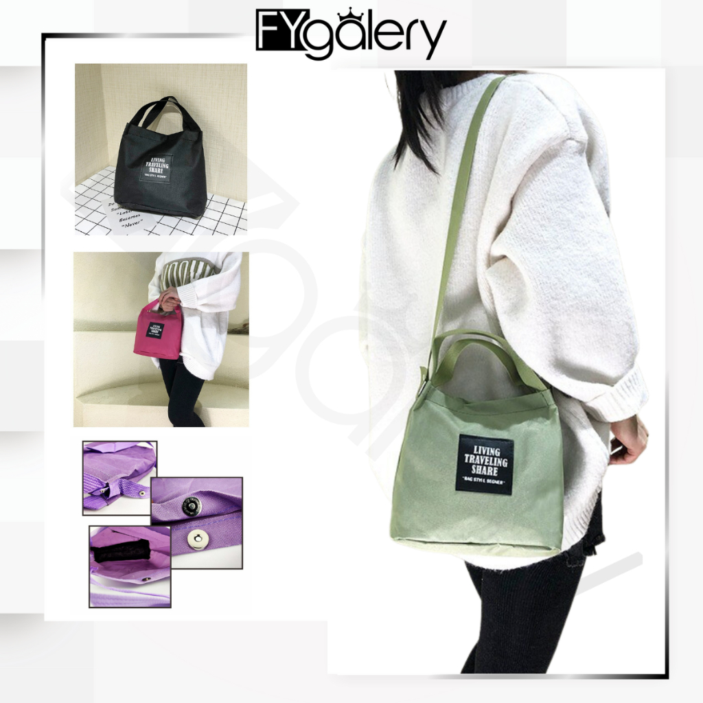 FYGALERY FYG1404 Tas Selempang Wanita Mini Sling Bag Living Traveling Fashion Murah