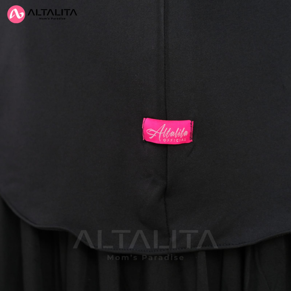 Altalita - Kerudung Bergo Qanita Penguin Size L Jilbab Hamidah Instan Menutup Dada pet Tebal Hijab Sport Jersey Premium Cocok Untuk Sekolah Olahraga Volly Futsal Senam dan Sehari-Hari