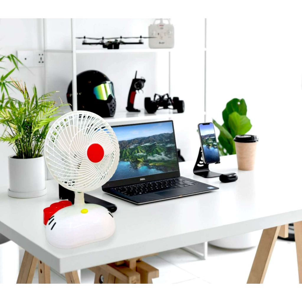 Kipas Angin Desk Fan 8&quot; Kipas Meja Karakter 8 inch / Kipas Portable