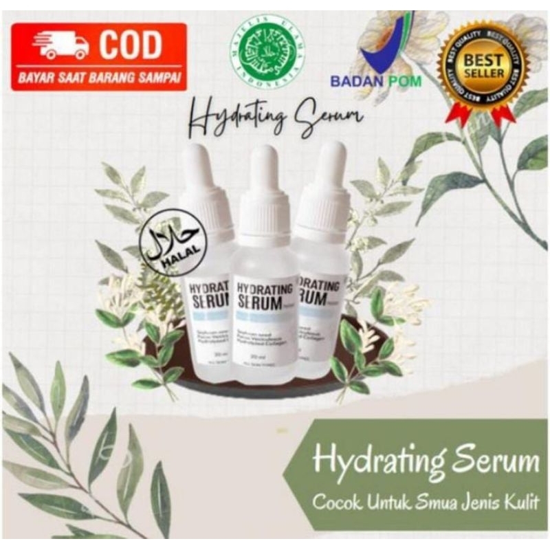 VIRAL serum para artis HYDRATING SERUM glowing bpom ori // hydrating serum // serum glowing wajah //
