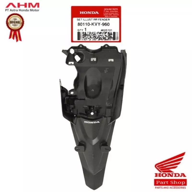 80110-KVY-960 Spakbor Belakang Beat Karbu Lama Original