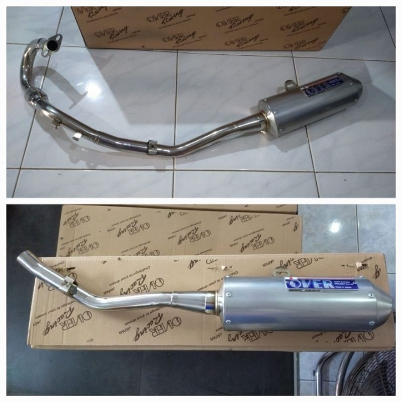 Knalpot WR over japan wr 155 wr155 original Knalpot over japan WR