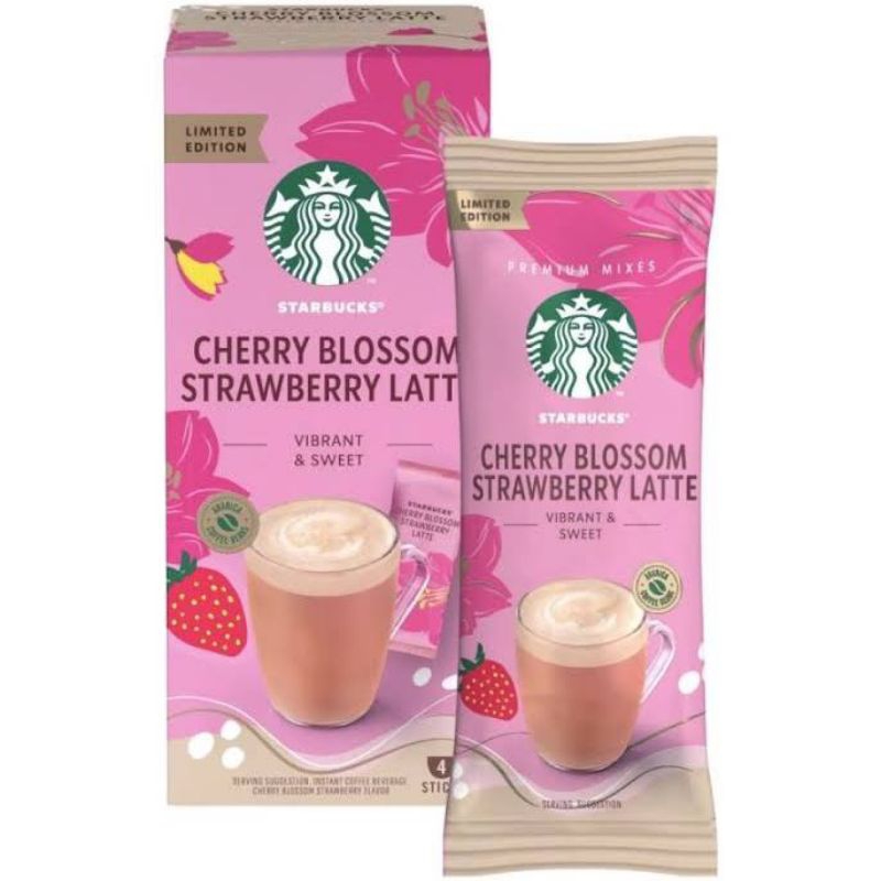 

Starbucks Cherry Blossom Strawberry Latte