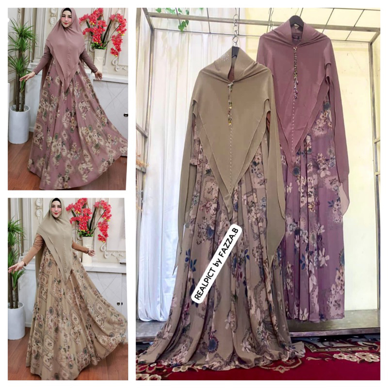LAILA SYARI by FAZZA BOUTIQUE ( cek stok dl say)