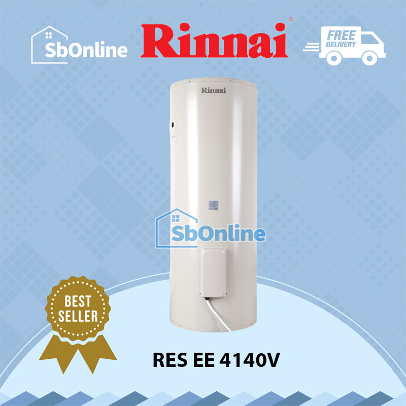 Water Heater Listrik Rinnai 140 Liter (Vertical) RES-EE4140V-W