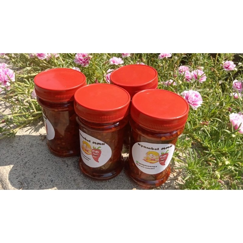 

sambel baby cumi/sambel daun jeruk baby cumi
