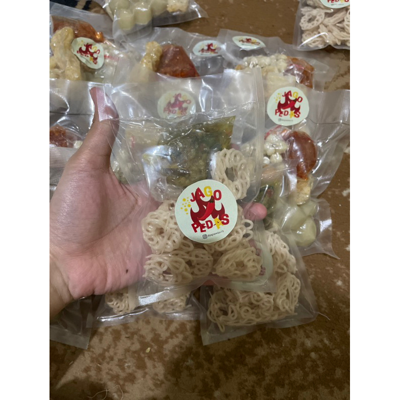 

Seblak cocol/Seblak rafael /Seblak rafael instan/ Seblak Viral