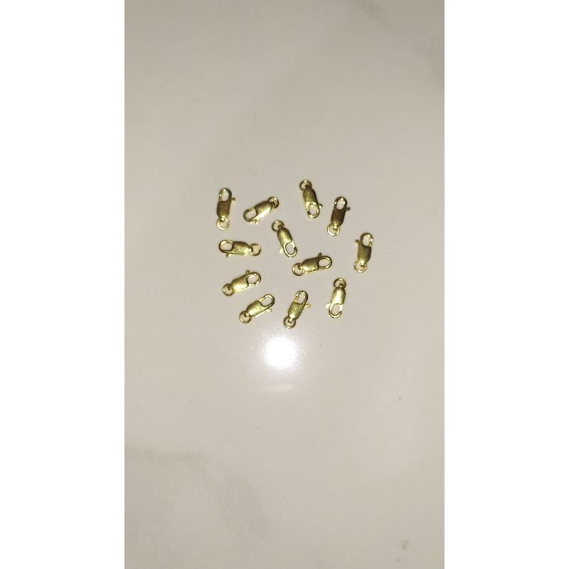 Kait Kunci Kalung / Gelang 18K Gold Plated