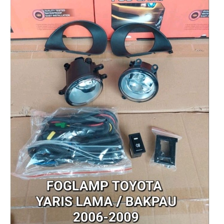 FOGLAMP TOYOTA YARIS LAMA/ BAKPAU 2006-2009