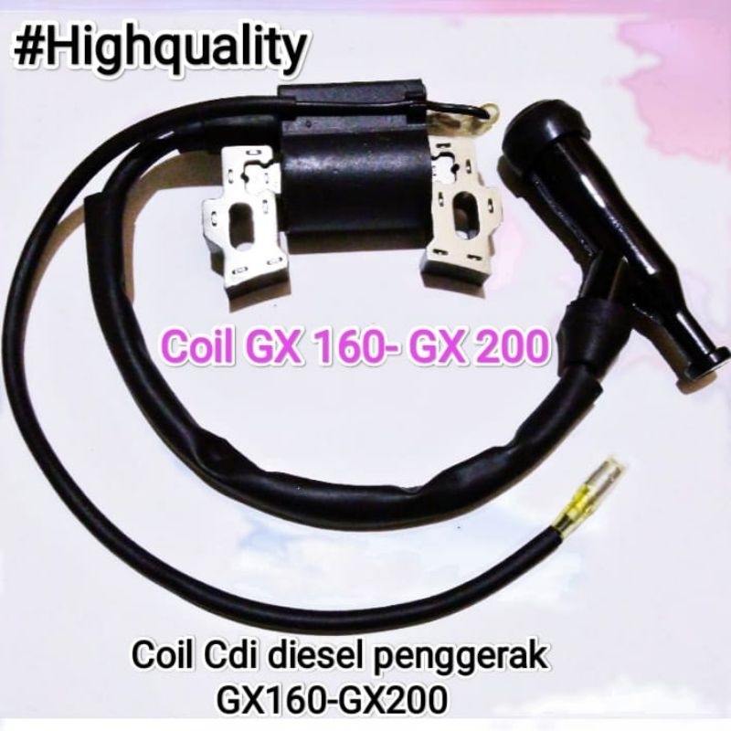 CDI Ignition Coil Pengapian mesin GX 160 GX 200 diesel alkon Genset Honda GX