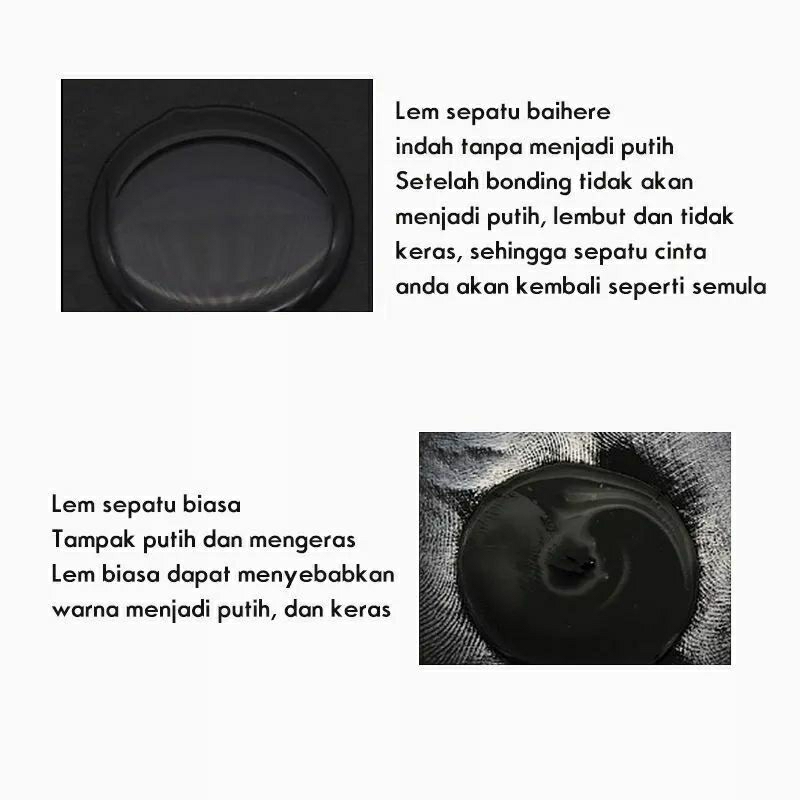 LEM SEPATU SUPER KUAT / LEM SEPATU TAHAN AIR TDK BERBAU DAN TDK BERBEKAS 50 ML