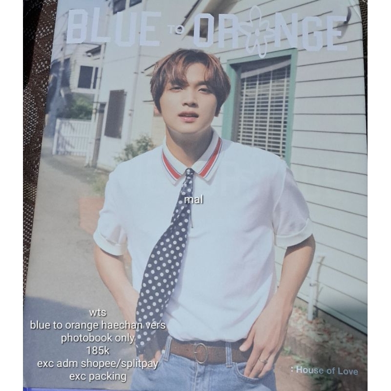 [BOOKED] PHOTOBOOK BLUE TO ORANGE HAECHAN NCT 127
