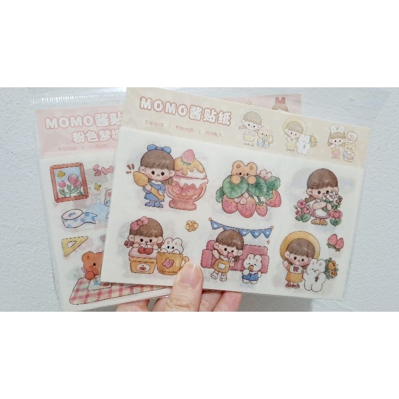 

Sticker kertas washi girl lucu cocok untuk dekorasi dan scrapbook