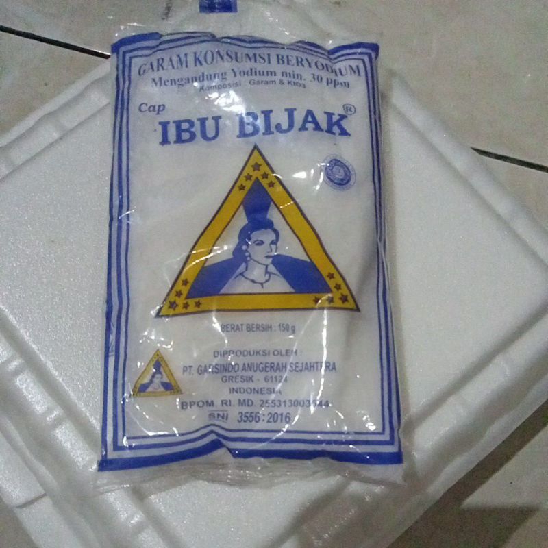 

Garam Yodium Ibu Bijak ( 150g )