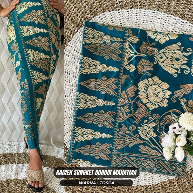 Kain Kamen Lembaran Bordir