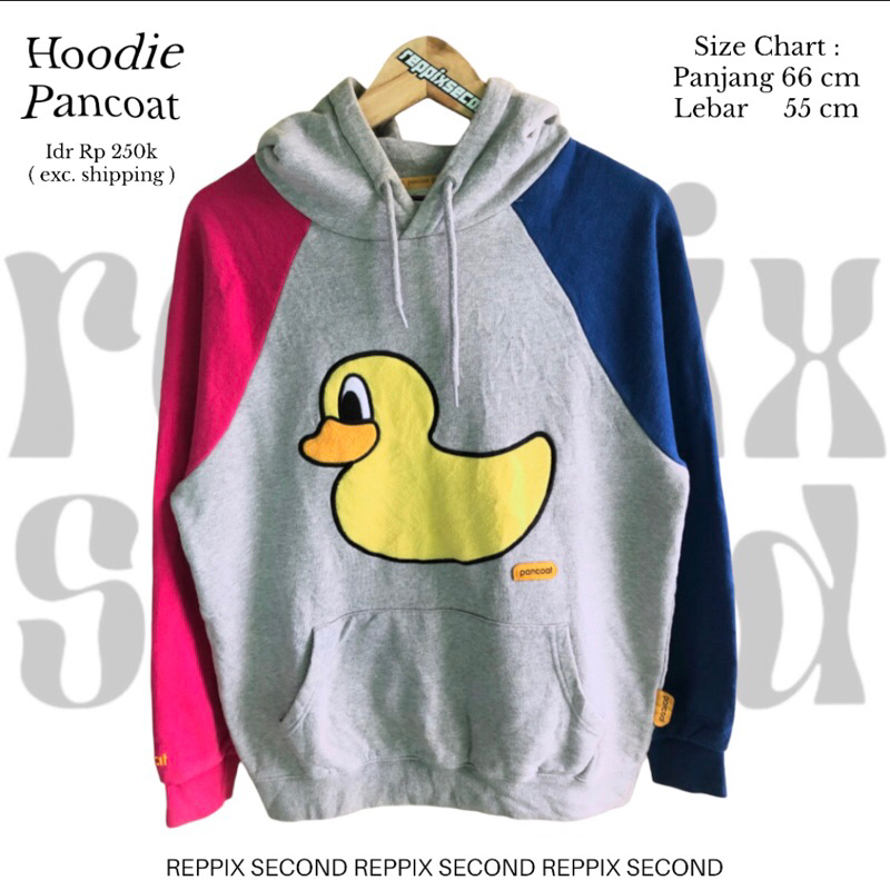 HOODIE PANCOAT ORIGINAL SECOND BRAND